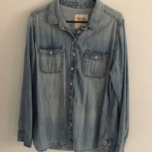 Long sleeve button up size XXL